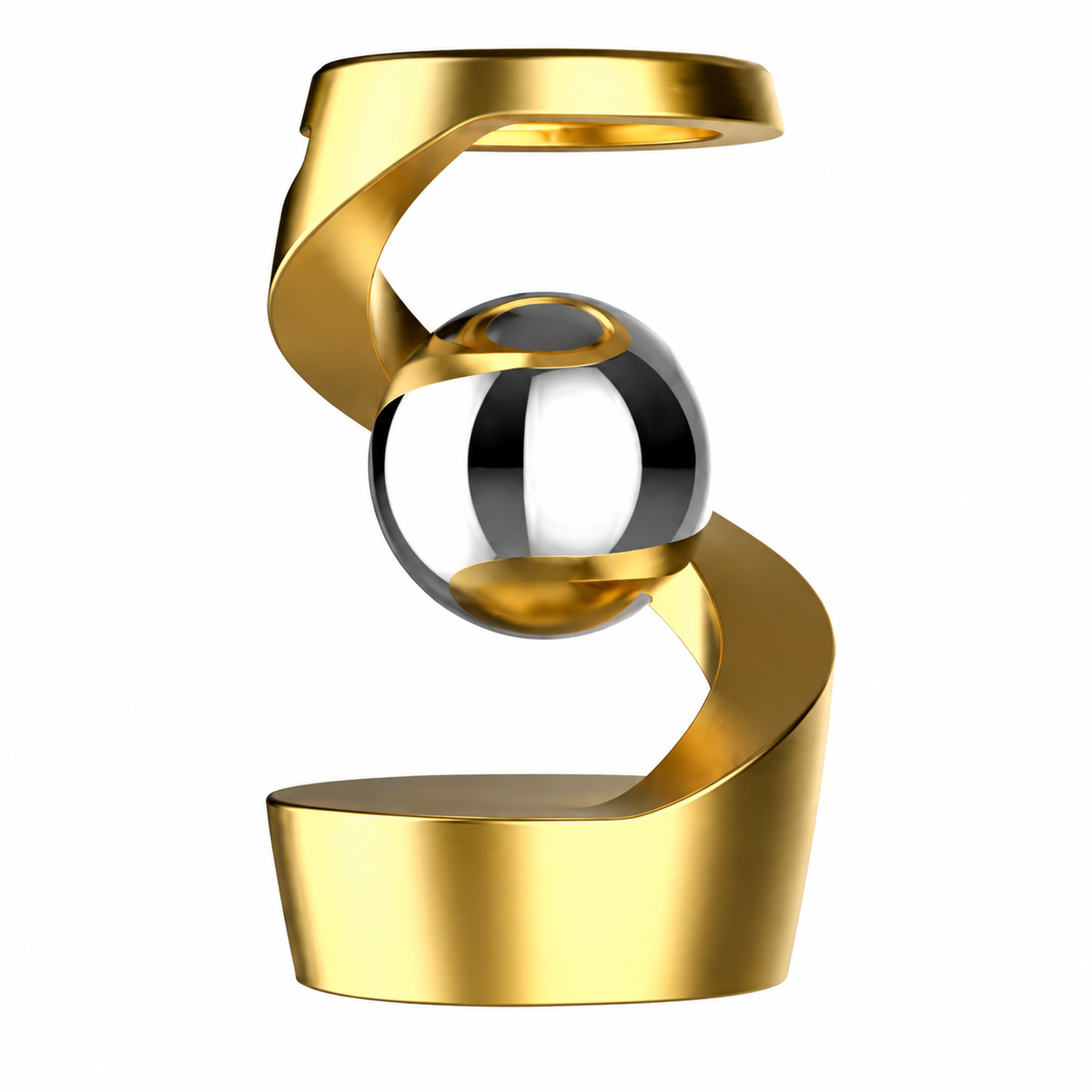 Gyroscope Or Argent